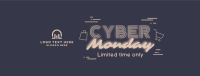 Dazzling Cyber Sale Facebook Cover Design