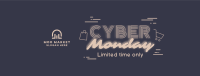 Dazzling Cyber Sale Facebook Cover Image Preview