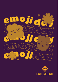 Emojis & Flowers Flyer