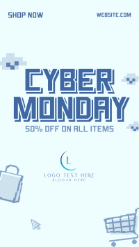 Pixel Cyber Monday Facebook Story