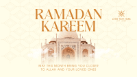 Holy Ramadan Greeting Animation