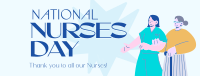 Nurses Day Appreciation Facebook Cover Image Preview