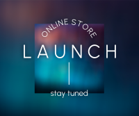 Online Store Launch Facebook Post