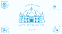 India Republic Day Zoom Background