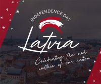 Latvia Independence Day Facebook Post