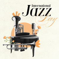 Modern International Jazz Day Instagram Post Design