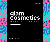 Glam Cosmetics Facebook Post