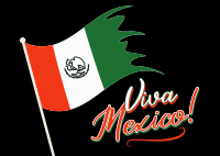 Raise Mexican Flag Postcard Design