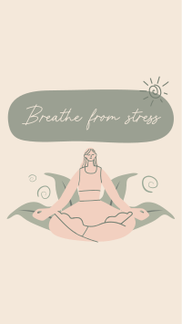 Breathe From Stress Instagram Reel Image Preview