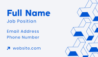 Modern Isometric Business Card