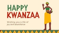 Kwanzaa Woman Facebook Event Cover