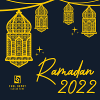 Ornate Ramadan Lamps Instagram Post Image Preview