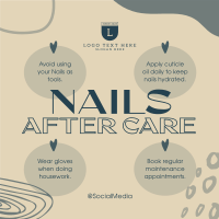 Nails Aftercare Tips Instagram Post