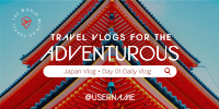 Travel Vlogs Japan Twitter Post