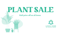 Quirky Plant Sale Facebook Event Cover
