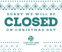 Generic Holiday Notice Facebook Post Design