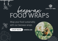 Beeswax Food Wraps Postcard