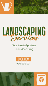 Landscape Garden Service Instagram Reel Image Preview