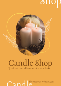 Candle Discount Flyer