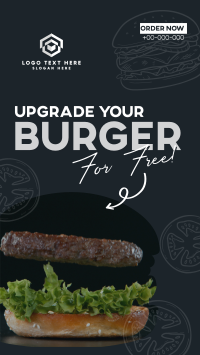 Free Burger Upgrade Video