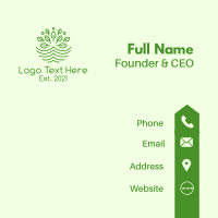 Leaf Agriculture Environment Business Card Image Preview