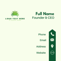 Garden Lawn Rake Business Card Image Preview