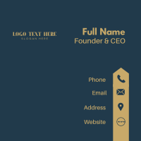 Premium Style Wordmark Business Card Image Preview