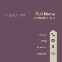 Generic Elegant Wordmark Business Card Image Preview