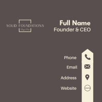 Classy Business Wordmark Business Card Image Preview