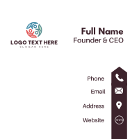 People Community Organization Business Card Image Preview