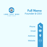 Tech Letter O Software Business Card Image Preview