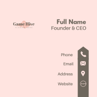 Classy Brand Wordmark  Business Card Image Preview