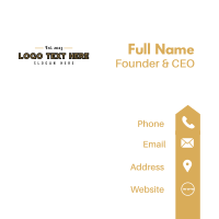 Fancy  Unique Wordmark Business Card Image Preview
