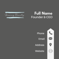 Classy Brushed Apparel Business Card Image Preview