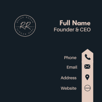 Classy Boutique Shop Business Card Image Preview