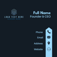 Cube App Network Business Card Image Preview