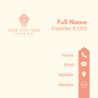 Feminine Rose Wellness Business Card Image Preview