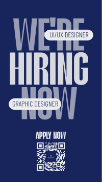 Simple We're Hiring TikTok Video Design