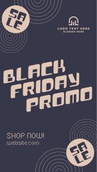 Limited Black Friday Instagram Reel Image Preview