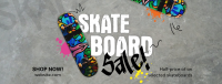 Streetstyle Skateboard Sale Facebook Cover