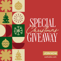 Christmas Season Giveaway Linkedin Post