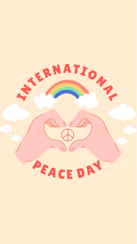 International Peace Day Instagram Story