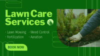 Lawn Care Gardening Animation
