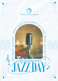 Elegant Jazz Day Flyer