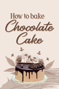 Chocolate Cake Recipe Pinterest Pin