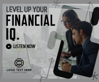 Business Financial Podcast Facebook Post