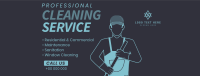 Janitorial Cleaning Facebook Cover