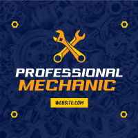 Professional Auto Mechanic Instagram Post Design