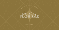 Elegant Jewelry Flash Sale Facebook Ad