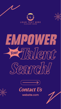 Hiring Talent Search Facebook Story